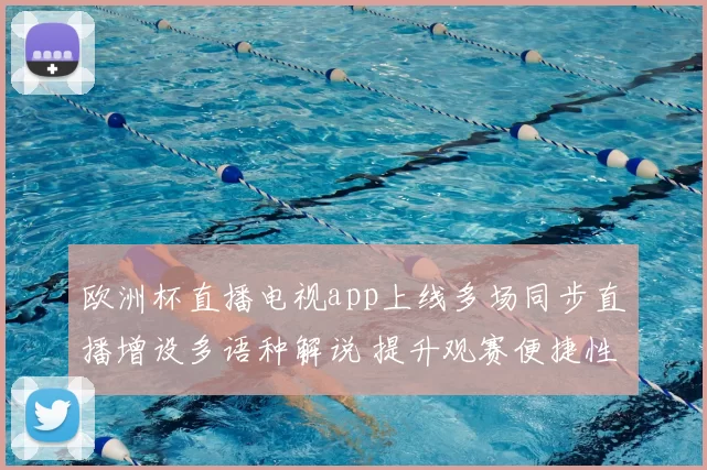 欧洲杯直播电视app上线多场同步直播增设多语种解说 提升观赛便捷性